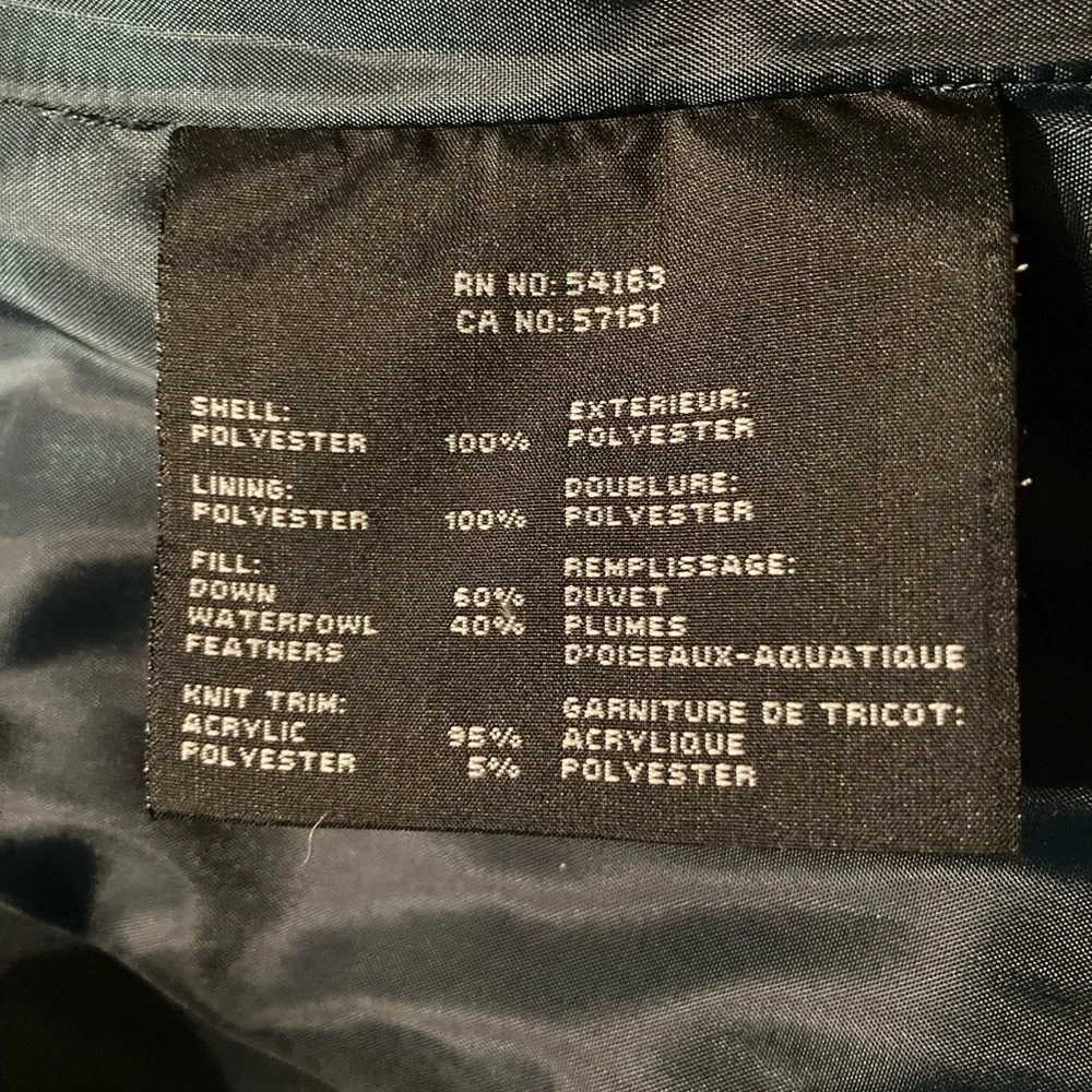 Marc New York / Andrew Marc Dark Teal Down Jacket - Picture 11 of 11